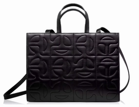 Telfar x Moose Knuckles Quilted Large Shopper Black