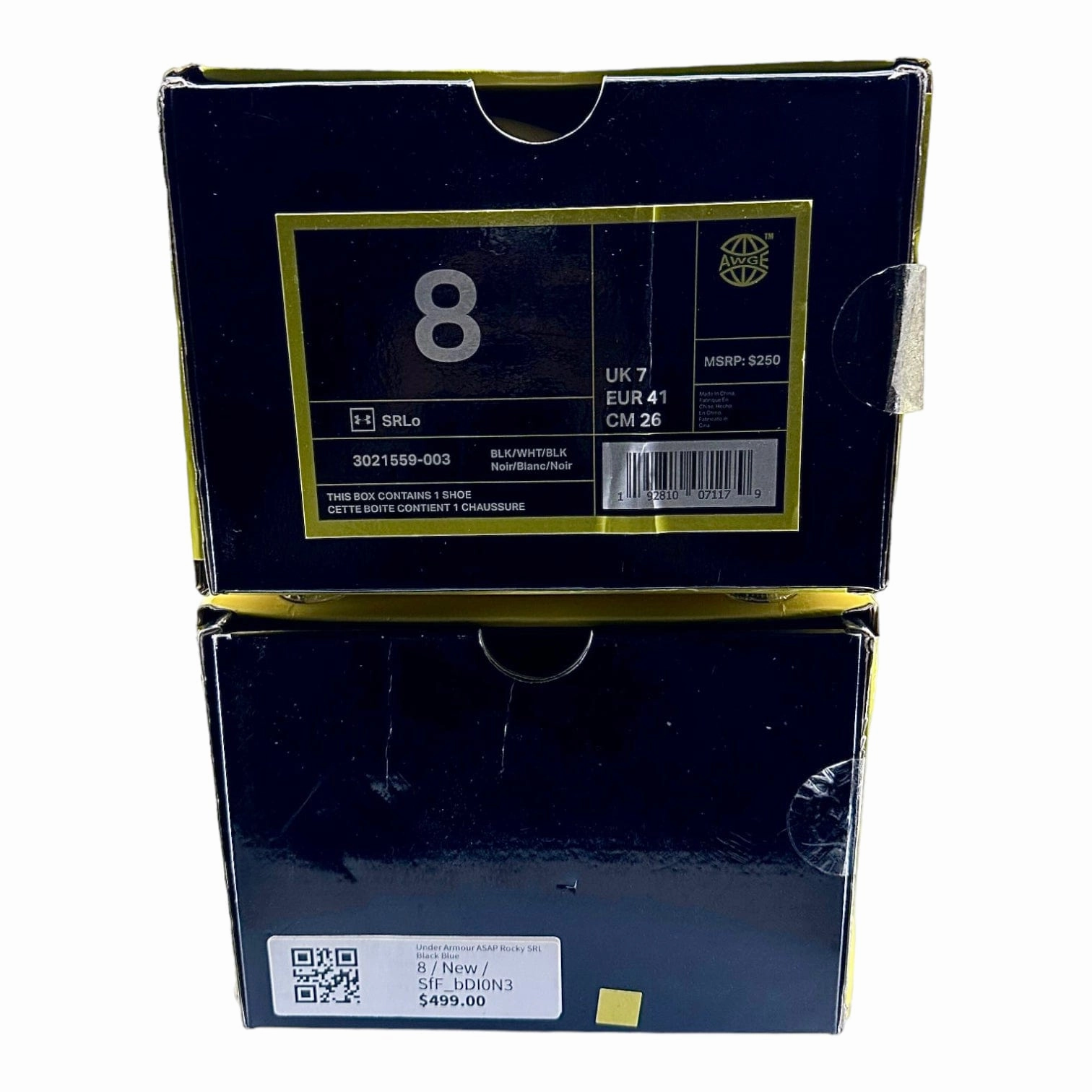 Under Armour ASAP Rocky SRLo Black Blue