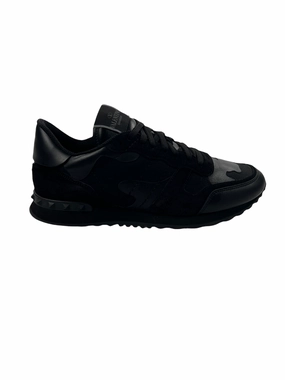 Valentino Garavani Camo Rockrunner Sneaker Black Pre-Owned 2