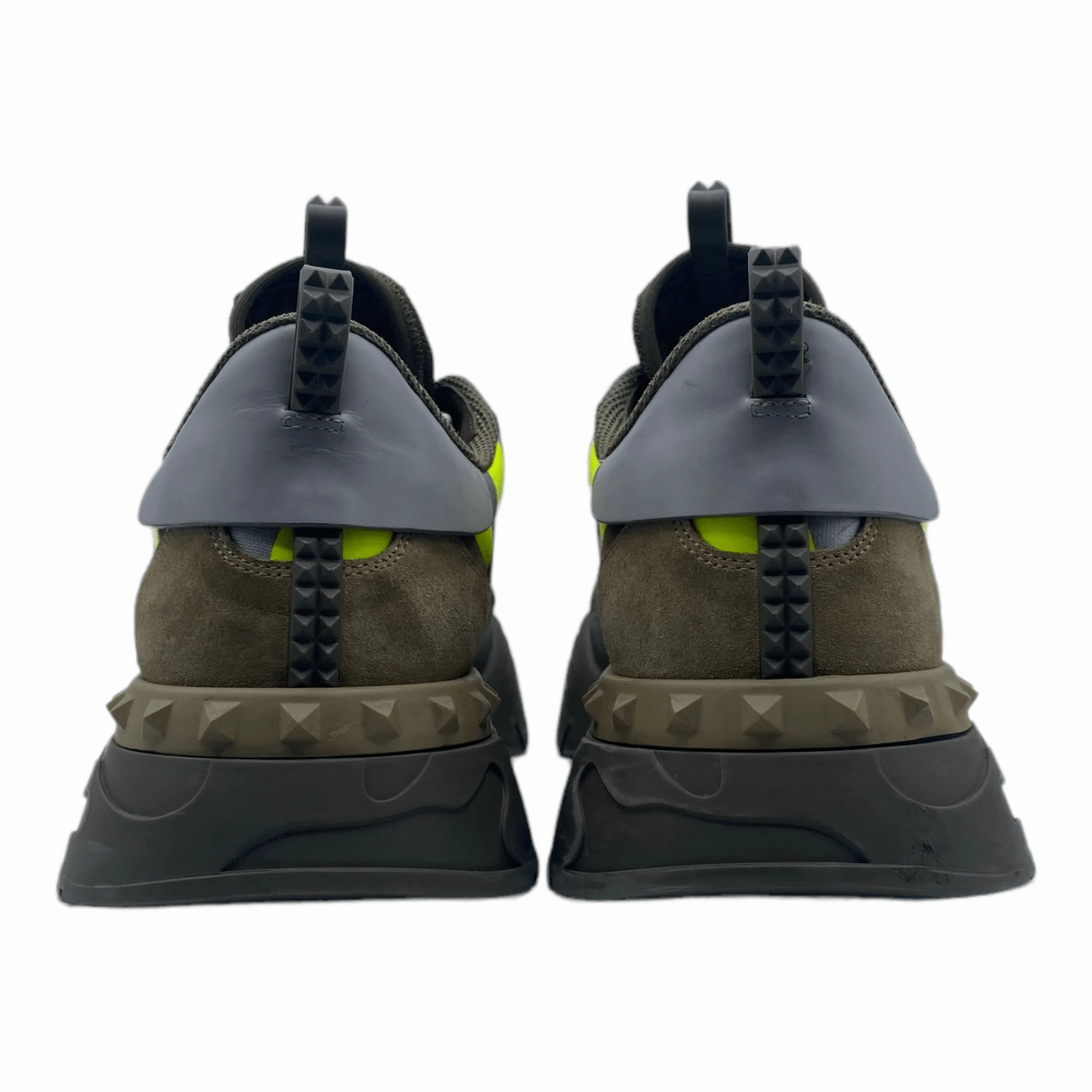 Valentino Garavani Camouflage Rockrunner Plus Sneaker Green Pre-Owned