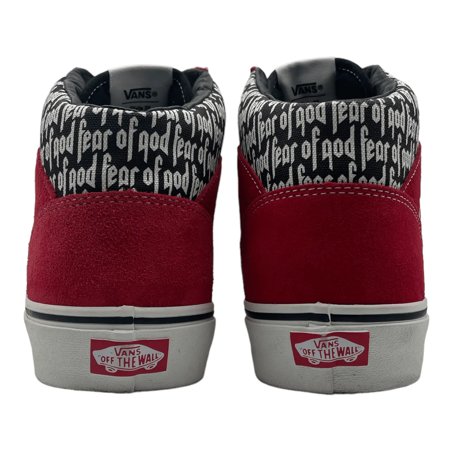 Vans Mountain Edition Fear of God Red Pre-Owned