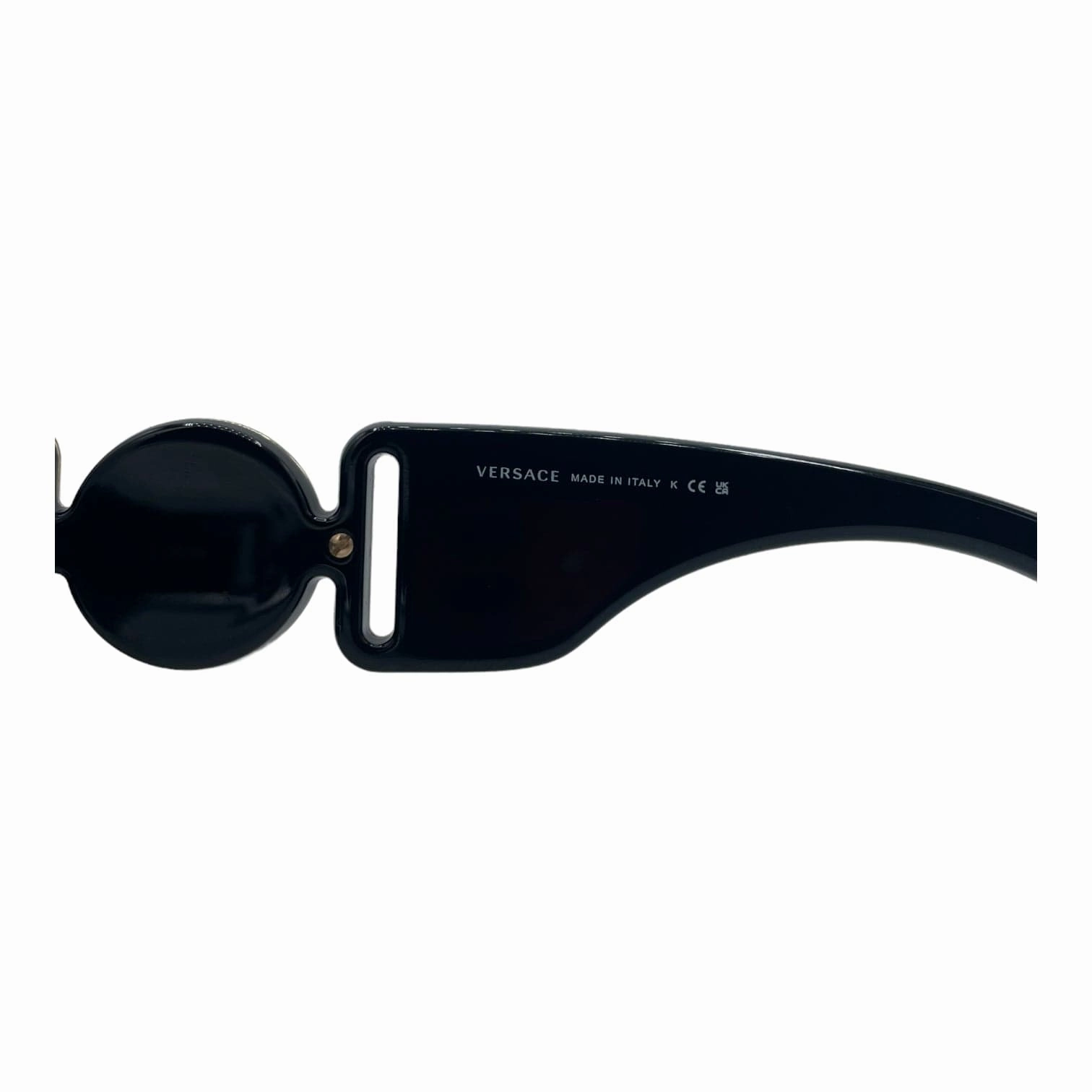 Versace Studded Acetate Sunglasses Black (W)