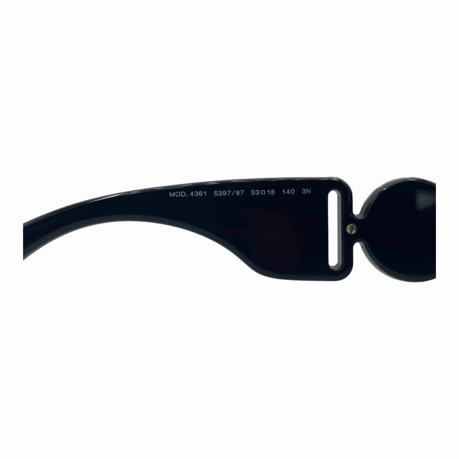 Versace Studded Acetate Sunglasses Black (W)